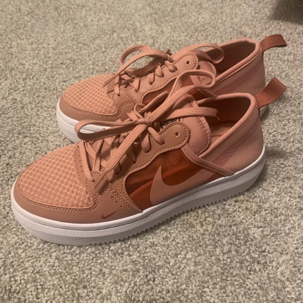 Nike Court Vision Rust Pink. Size 8.5. Like new and have original box.